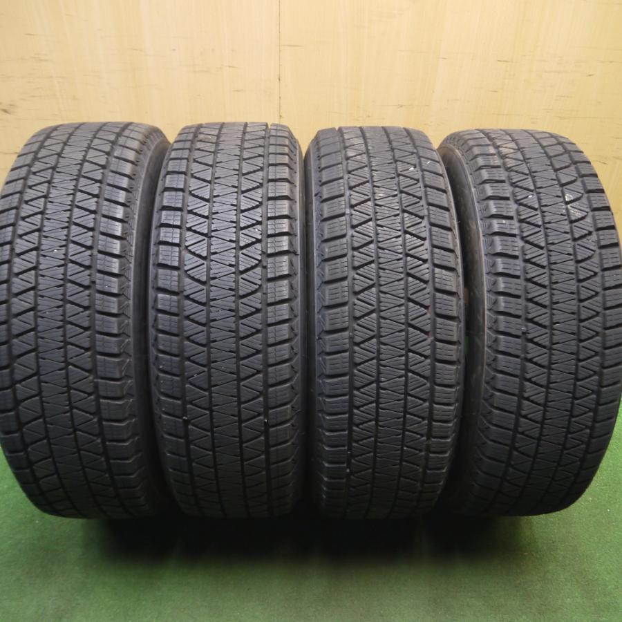 美品 ブリヂストン スタッドレス DM-V3 バリ溝 2021年製 225/65R17 溝