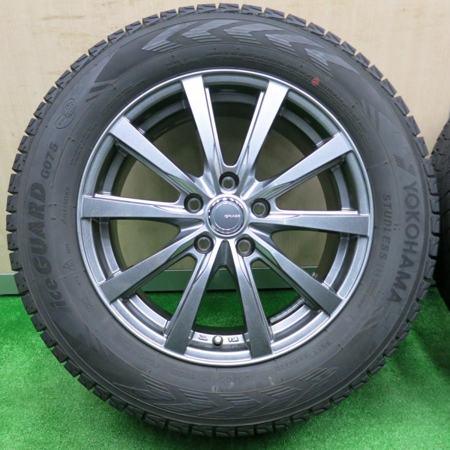17インチ PCD114.3 5H ヨコハマ アイスガード バリ山