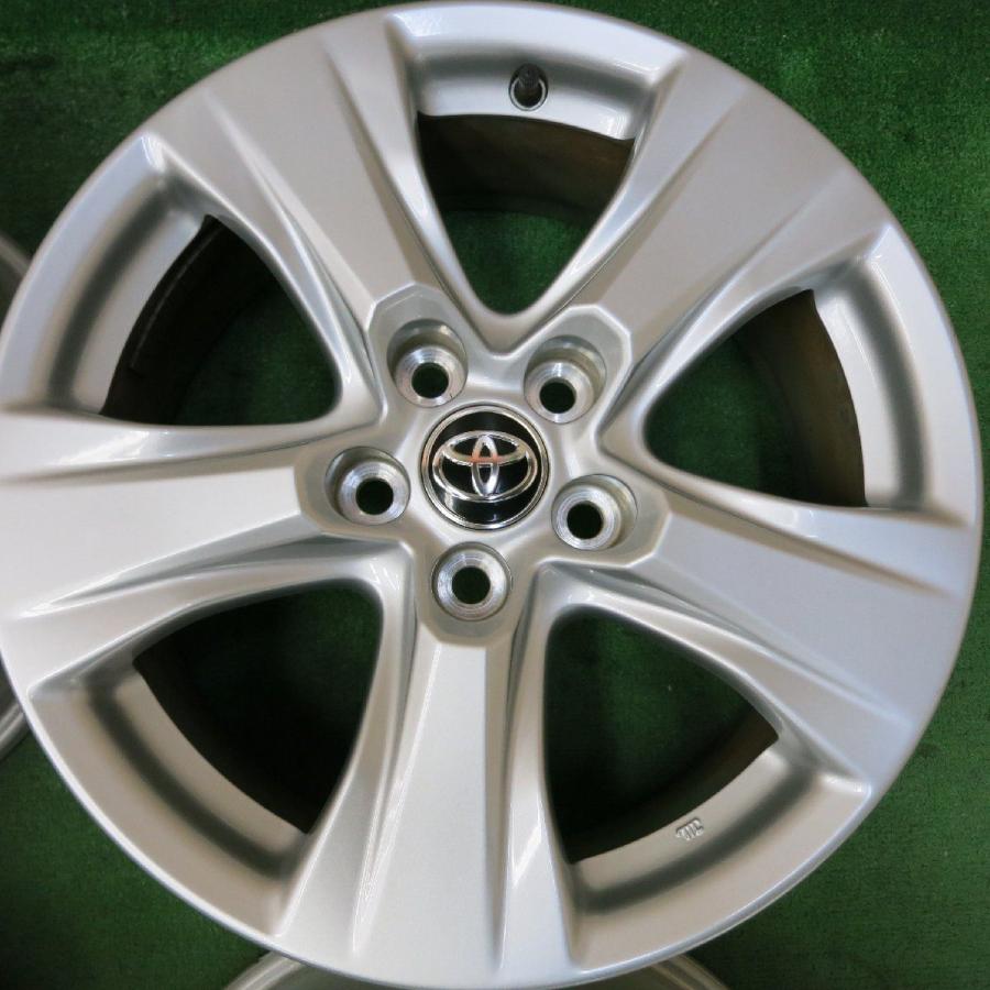 送料無料* キレイ☆トヨタ 50系 RAV4 80系 ハリアー 純正 ホイール 17