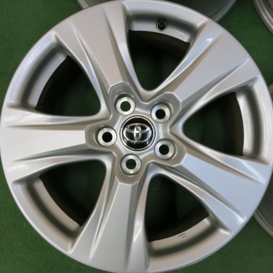 送料無料* キレイ☆トヨタ 50系 RAV4 80系 ハリアー 純正 ホイール 17
