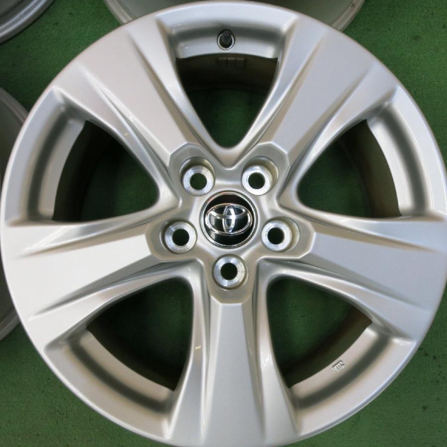 送料無料* キレイ☆トヨタ 50系 RAV4 80系 ハリアー 純正 ホイール 17
