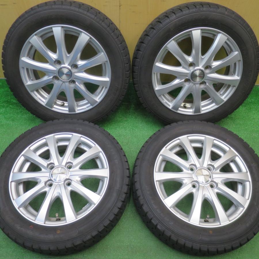 バリ溝！21年！キレイ！9.5分以上☆スタッドレス 155/65R14 