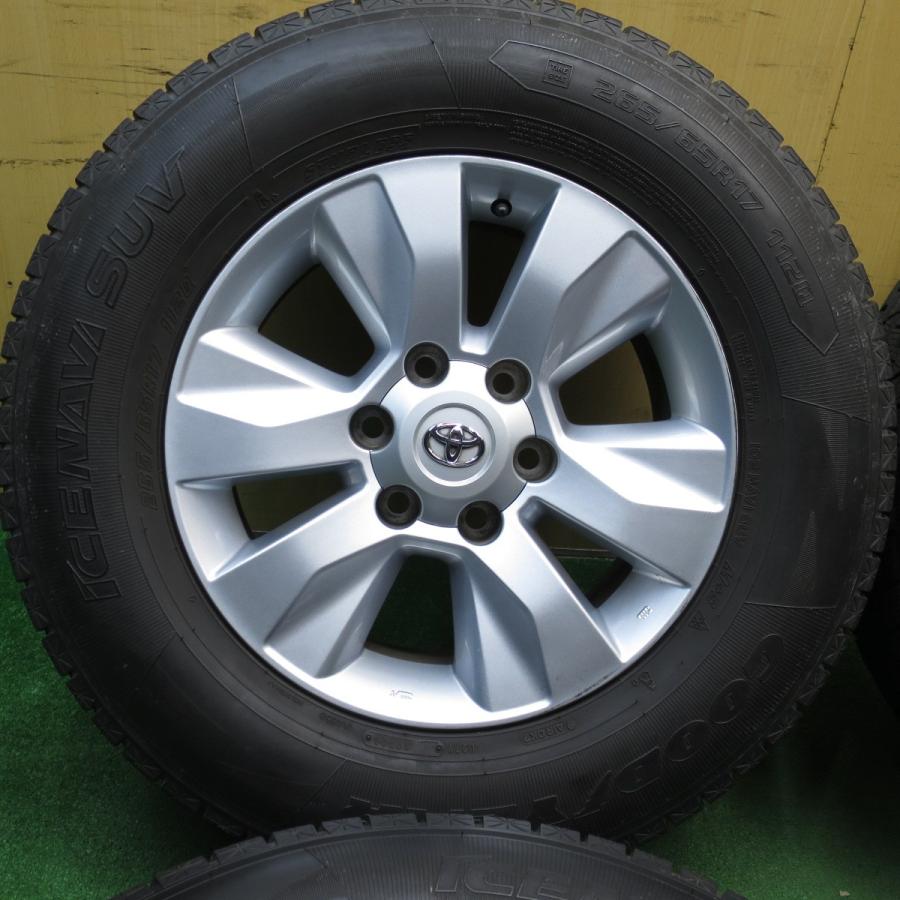 トヨタ ハイラックス 純正 17インチ アルミホイール★265/65R17 ホイール・タイヤ・17インチ中古トヨタハイラックス125系 純正