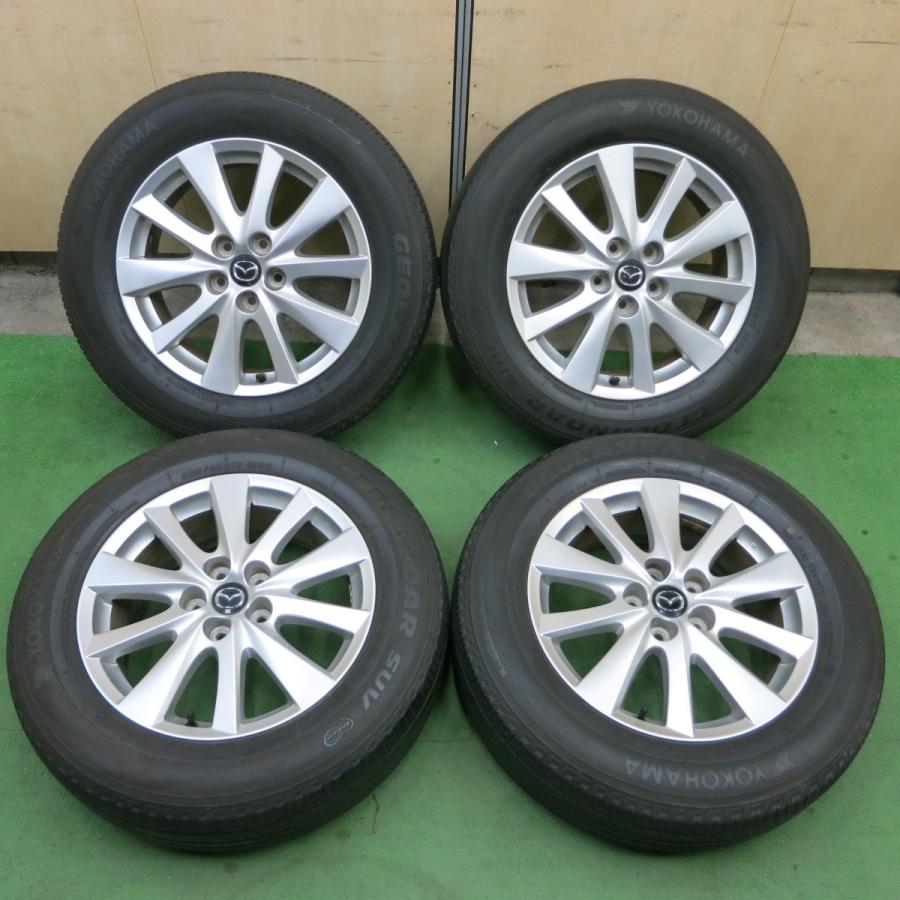4本価格☆マツダ CX-5 純正 225/65R17 ヨコハマ ジオランダー SUV 17 