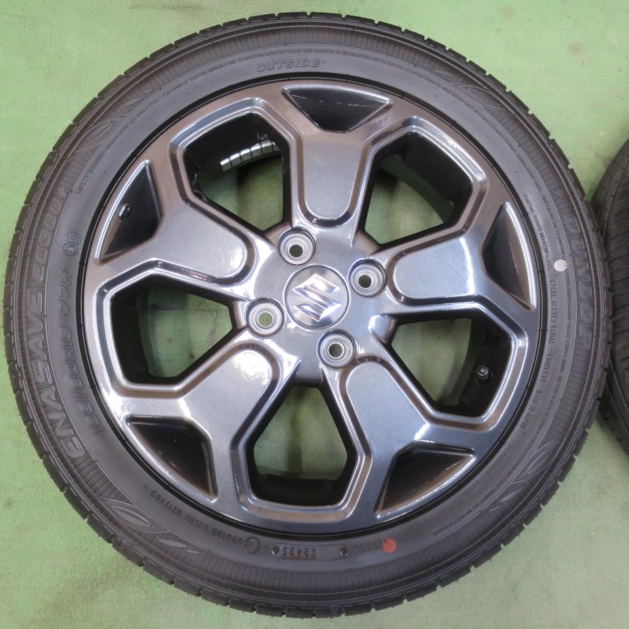 ハスラータフワイルド新車外し　165/65/15 DUNLOP　エナセーブ 新車外し！25年☆スズキ ハスラー タフワイルド 純正 165/60R15