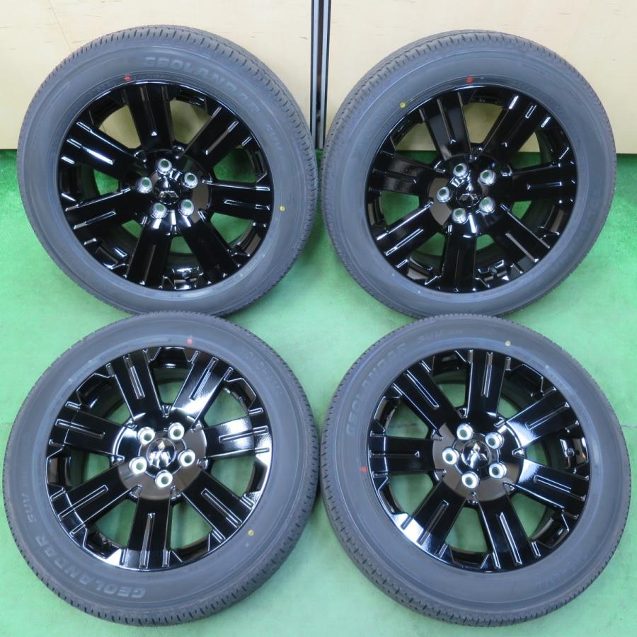 新車外し！24年☆三菱 デリカ D:5 シャモニー 純正 225/55R18 ヨコハマ