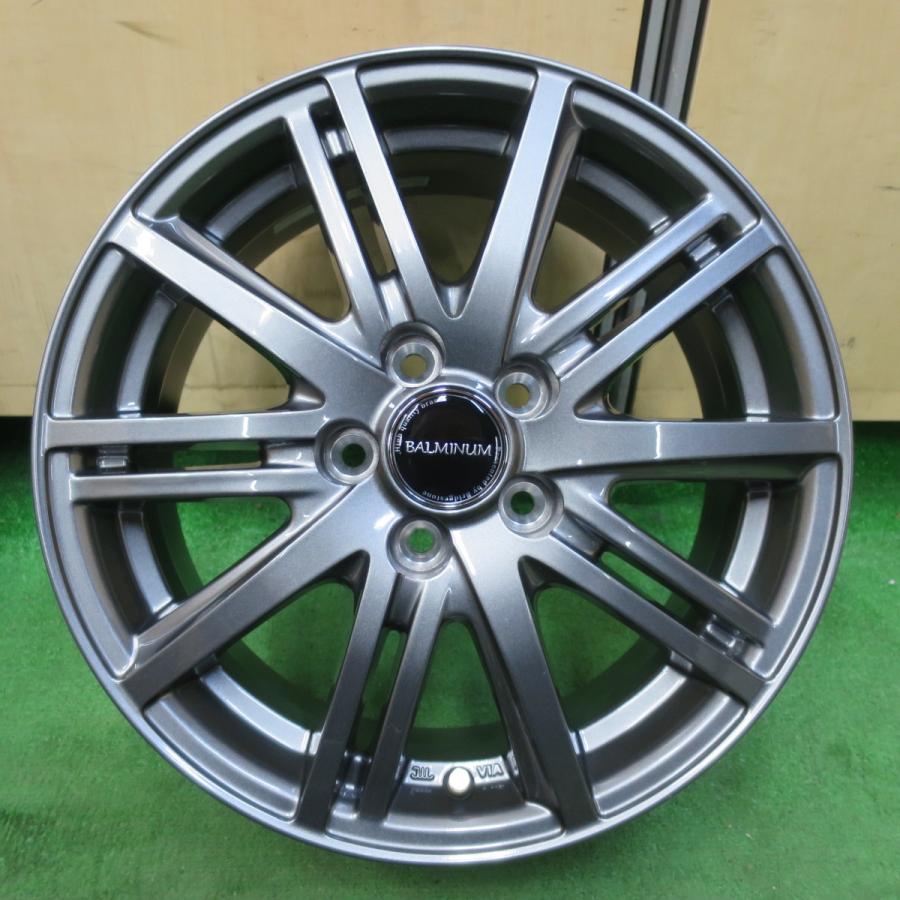 BS BALMINUM BAL/BR10 バルミナ 社外ホイール 15インチ 4本 6J5HPCD100 