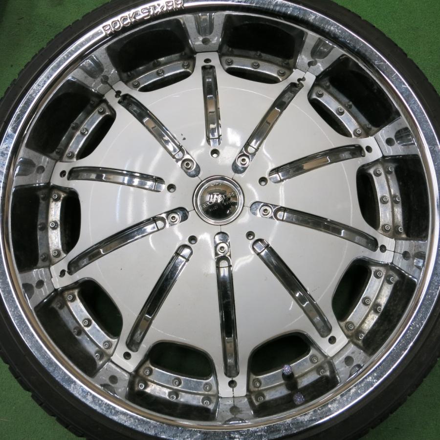 *送料無料* バリ溝！9分★ROCK STXRR ロックスター ROCK STARR 235/30R22 ネクセン N3000 22インチ ...