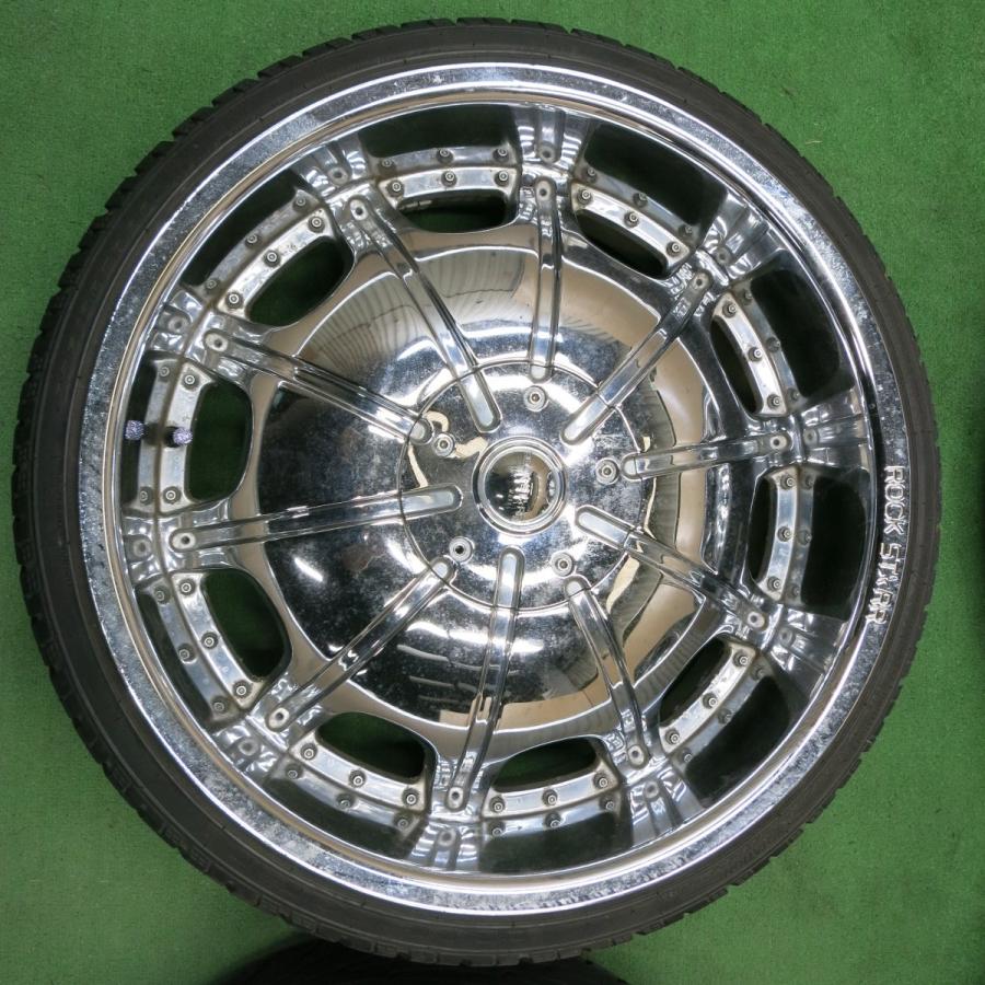 *送料無料* バリ溝！9分★ROCK STXRR ロックスター ROCK STARR 235/30R22 ネクセン N3000 22インチ ...