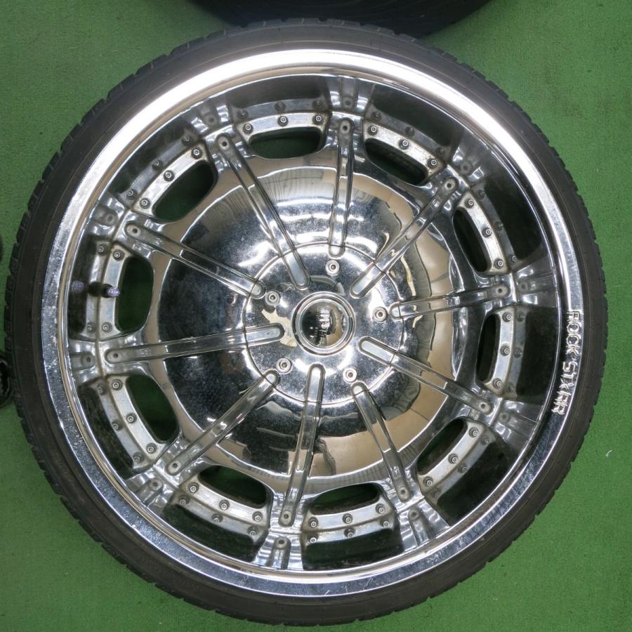 *送料無料* バリ溝！9分★ROCK STXRR ロックスター ROCK STARR 235/30R22 ネクセン N3000 22インチ ...