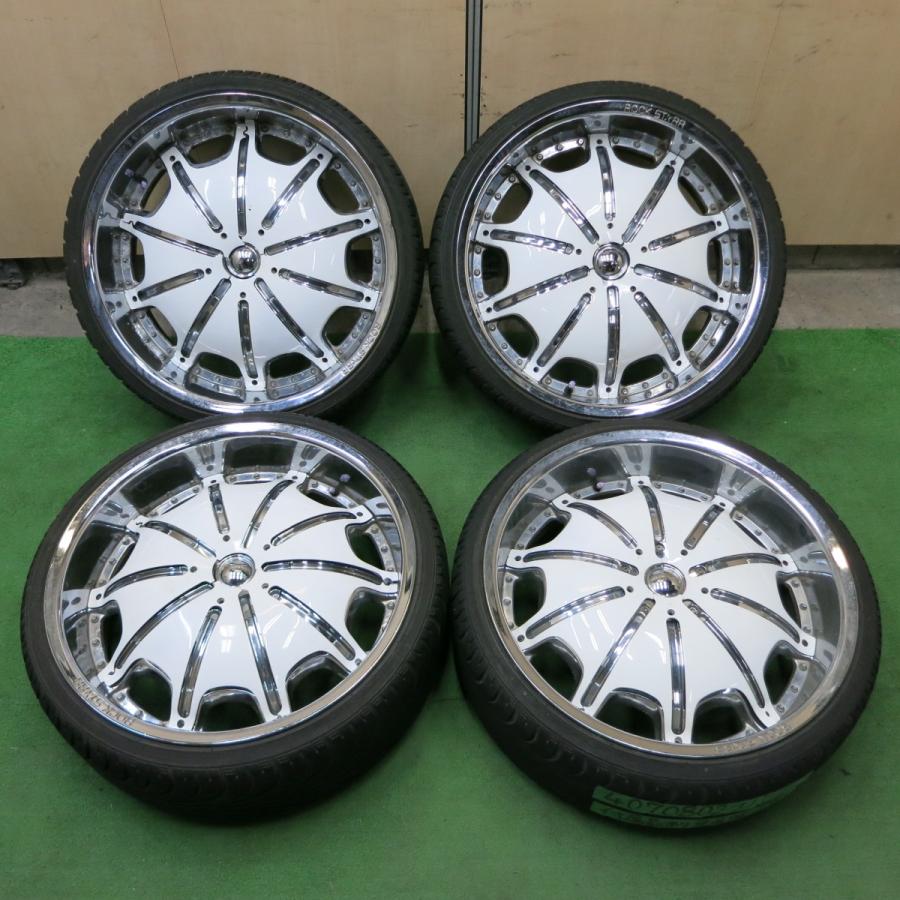 *送料無料* バリ溝！9分★ROCK STXRR ロックスター ROCK STARR 235/30R22 ネクセン N3000 22インチ ...