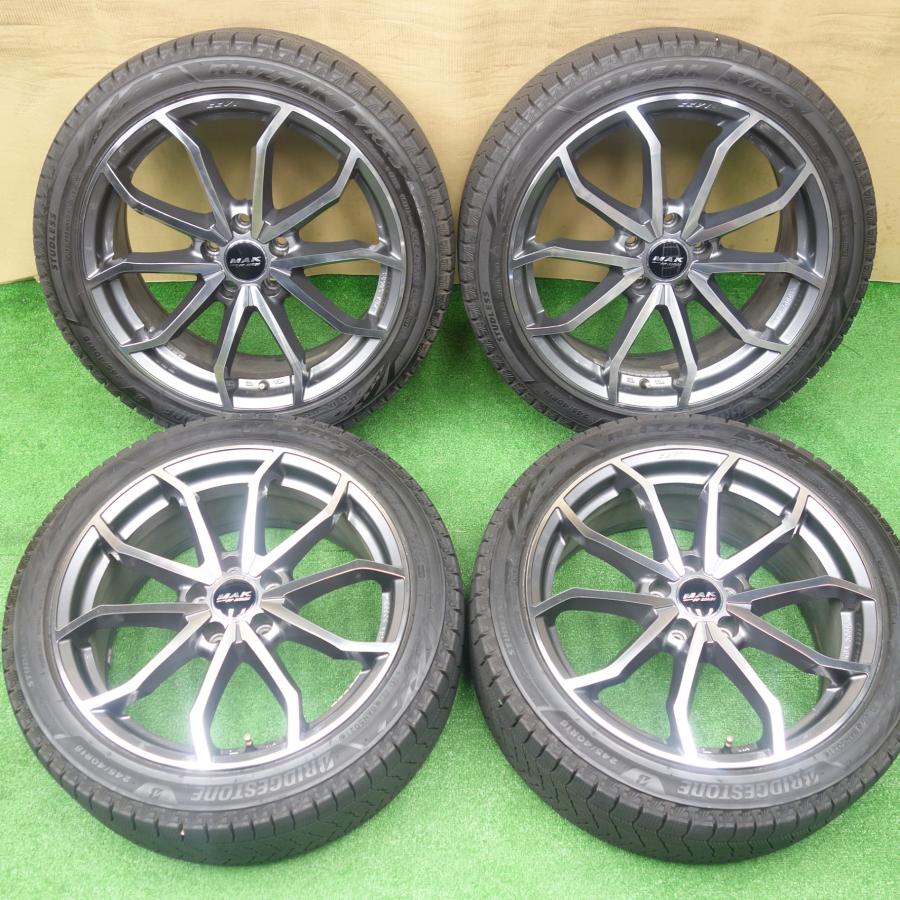 バリ溝！キレイ！9.5分☆アウディ 等 MAK LOWE FF MFF 245/40R18 