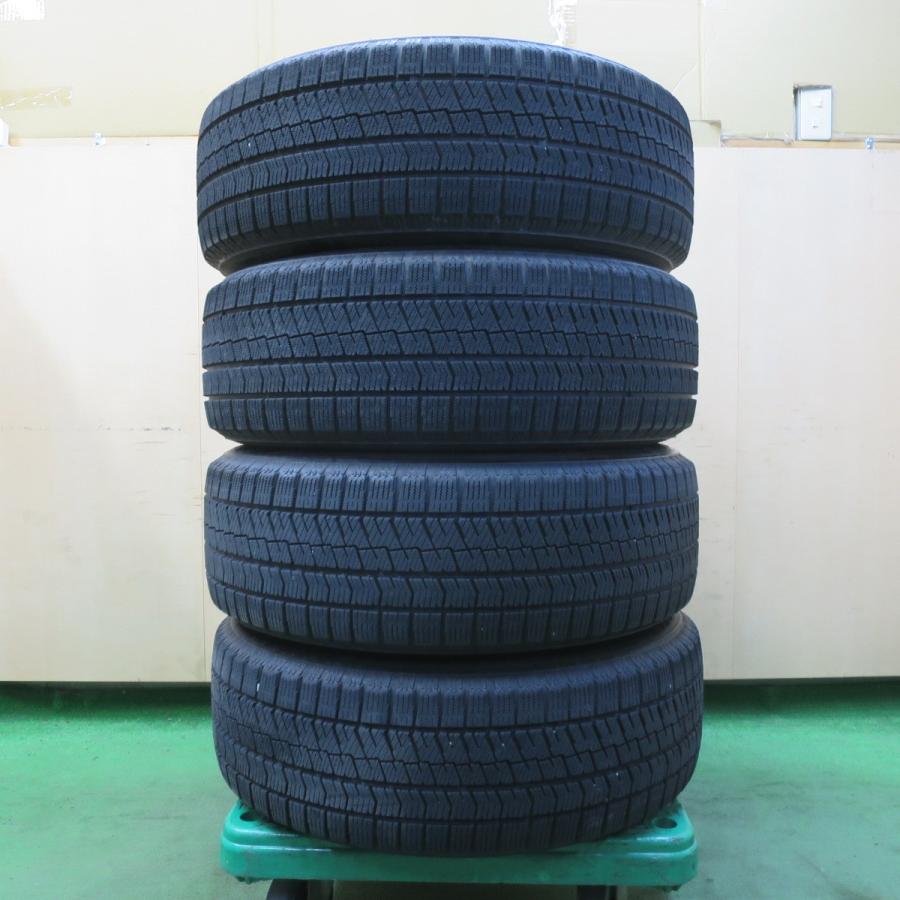 美品セール中　エコフォルム ブリヂストン スタッドレスタイヤ 17インチバリ溝 バリ溝 21年 綺麗 8.5分☆フォレスター 等 225/60R17