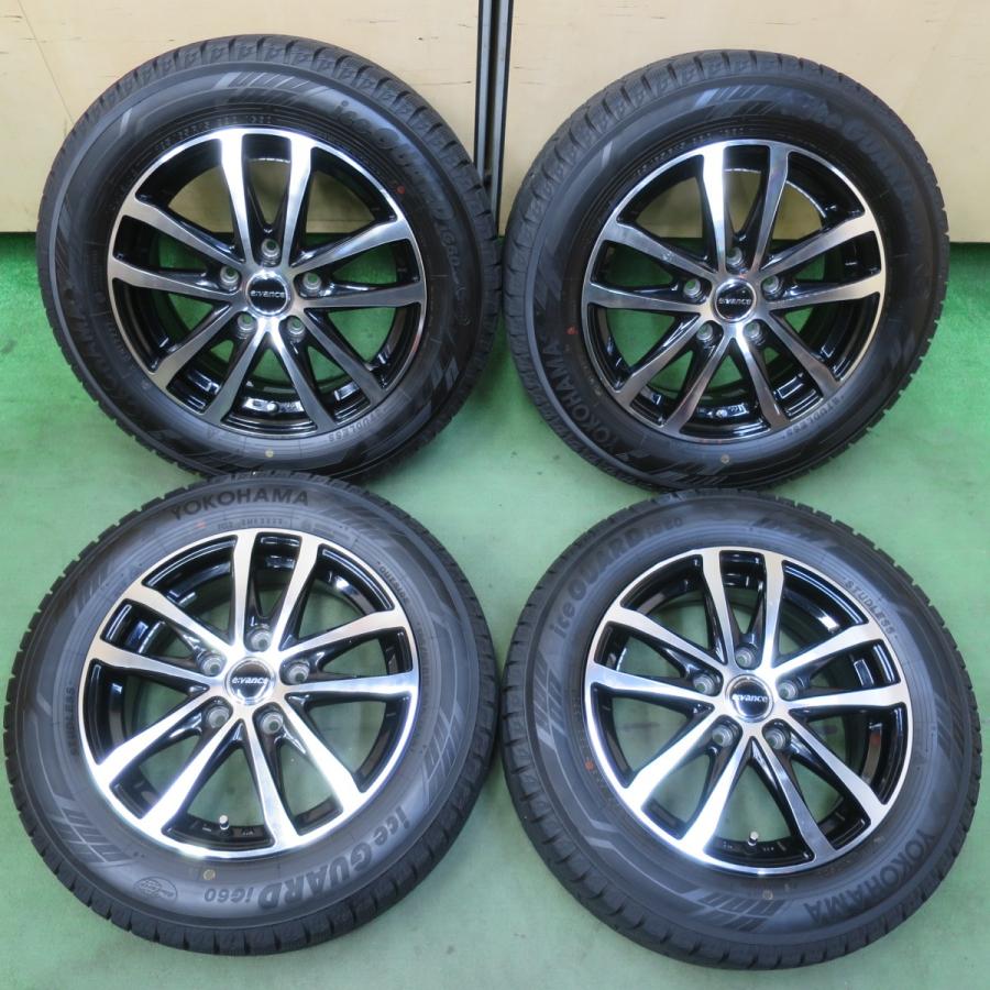 バリ溝！22年！9.5分☆スタッドレス 185/65R15 ヨコハマ アイスガード 