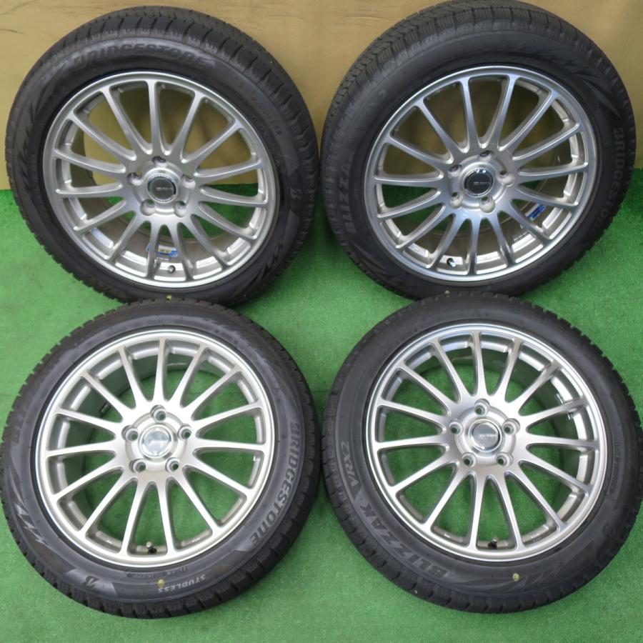 バリ溝！23年！キレイ！9.5分★スタッドレス 215/50R17 ブリヂストン ブリザック VRX2 ECO FORME エコフォルム 17 ...