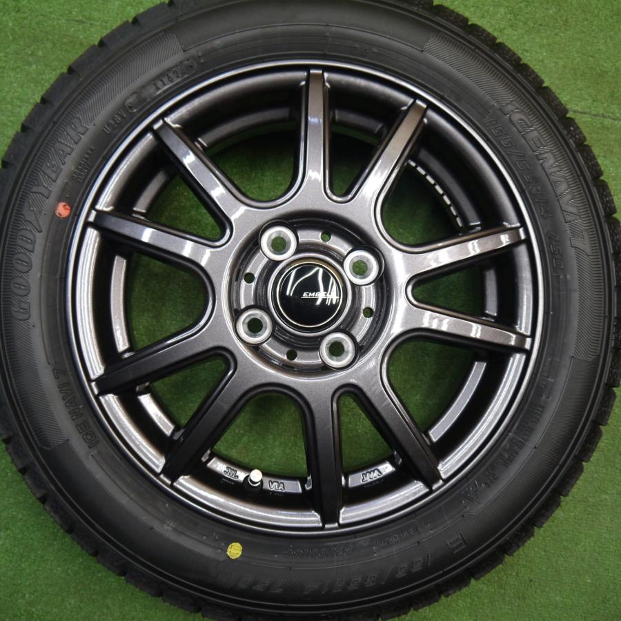 未使用！24年☆スタッドレス 155/65R14 グッドイヤー アイスナビ7 
