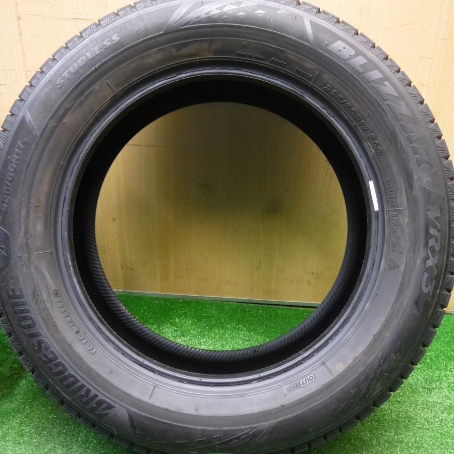 バリ溝！23年！9.5分☆スタッドレス 225/60R17 ブリヂストン 
