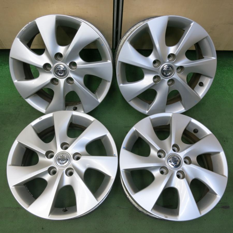 4本価格☆日産 C26 セレナ 純正 ENKEI ホイール 16インチ 16×6J