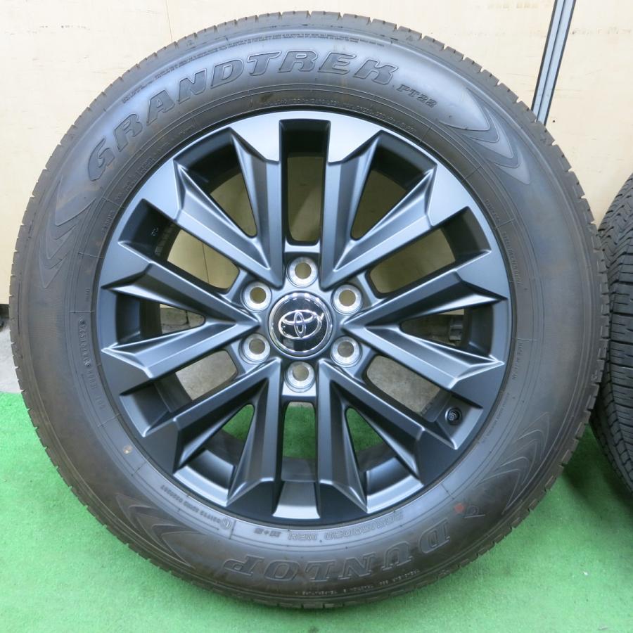 ランクル250 265/60R20 タイヤ４本ダンロップ　GRANDTREK DUNLOP ランドクルーザー250 265/60R20 ダンロップ グラン
