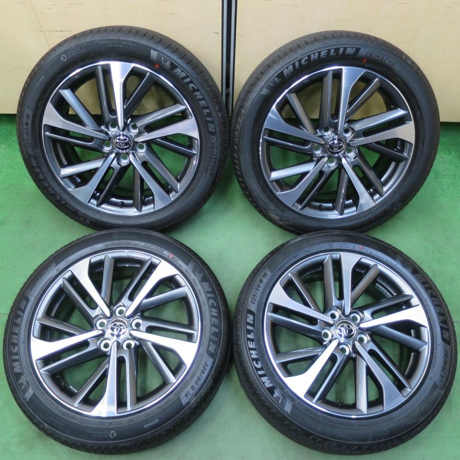 新車外し！23年☆トヨタ カローラ クロス Z 純正 225/50R18 ミシュラン