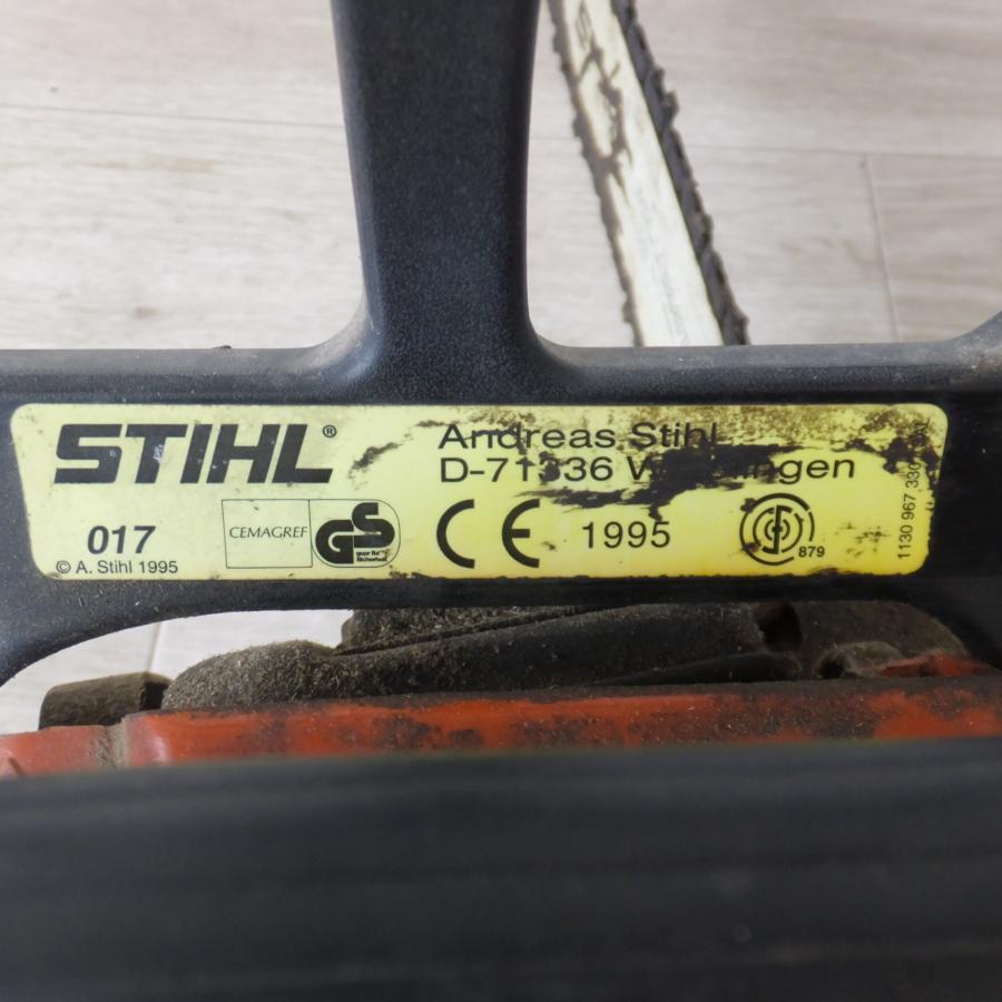 送料無料] 岐阜発 ジャンク☆スチール STIHL エンジンチェーンソー 017