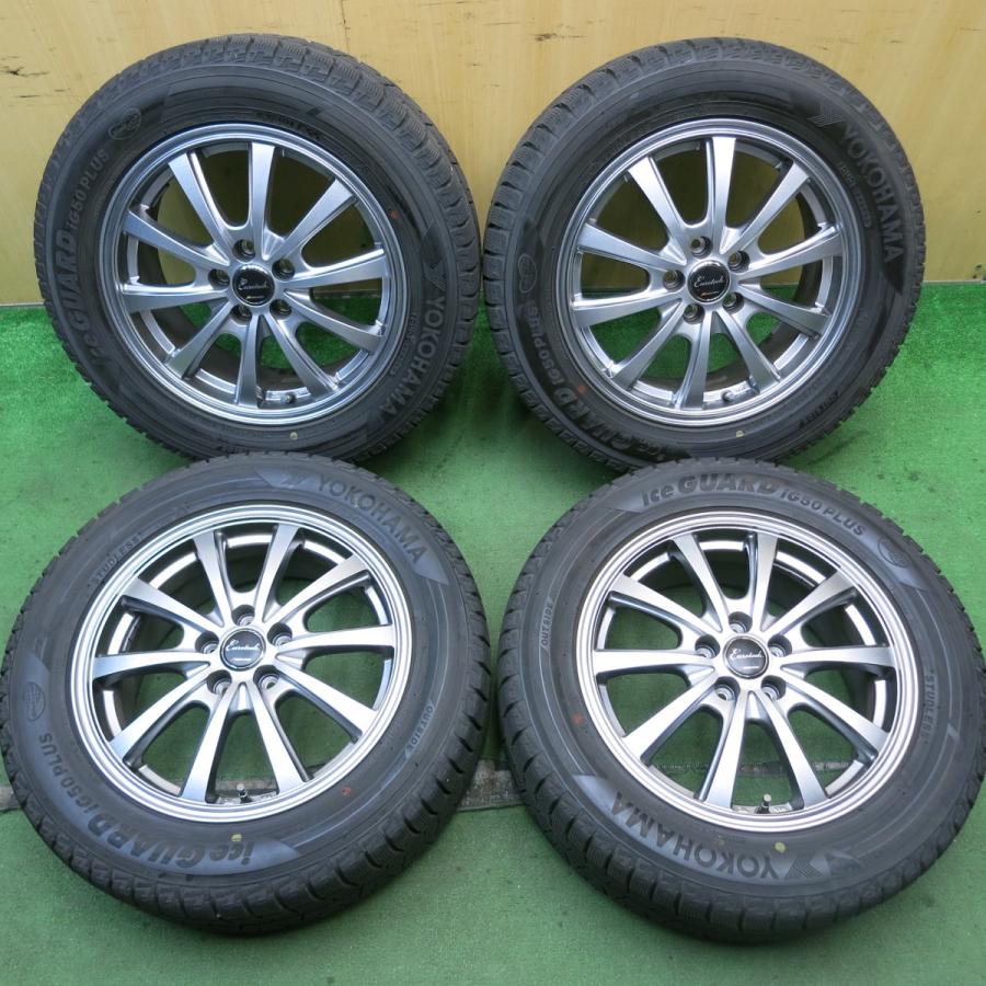 バリ溝 綺麗 9.5分☆フォレスター 等 215/55R16 スタッドレス ヨコハマ 