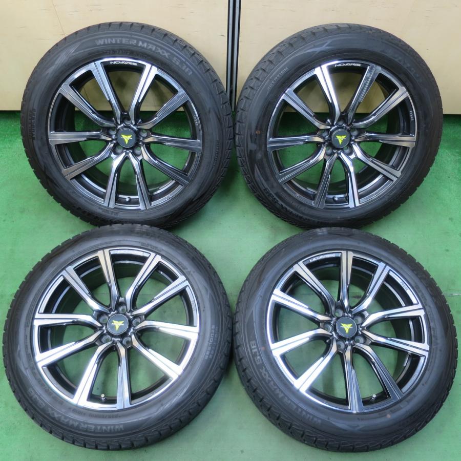 バリ溝！9.5分☆スタッドレス 235/55R19 ダンロップ ウインター
