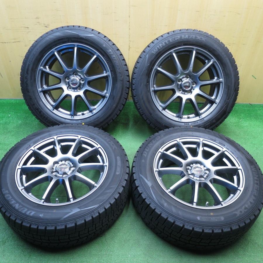 バリ溝 綺麗 9.5分☆フォレスター XV 等 225/60R17 スタッドレス