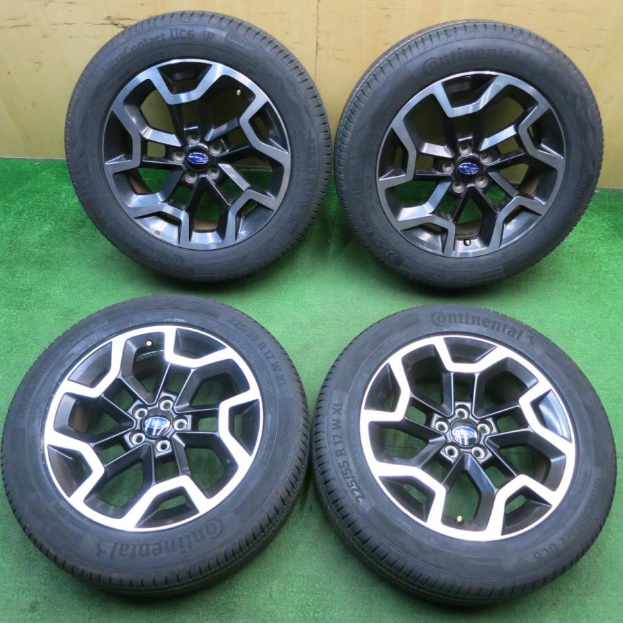 未使用！24年☆スバル GP7 XV 純正 225/55R17 コンチネンタル ウルトラ 