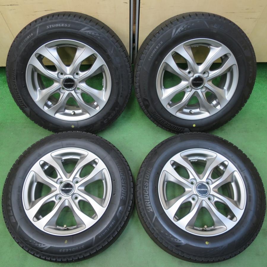 バリ溝！22年！キレイ！ほぼ10分☆スタッドレス 165/70R14 
