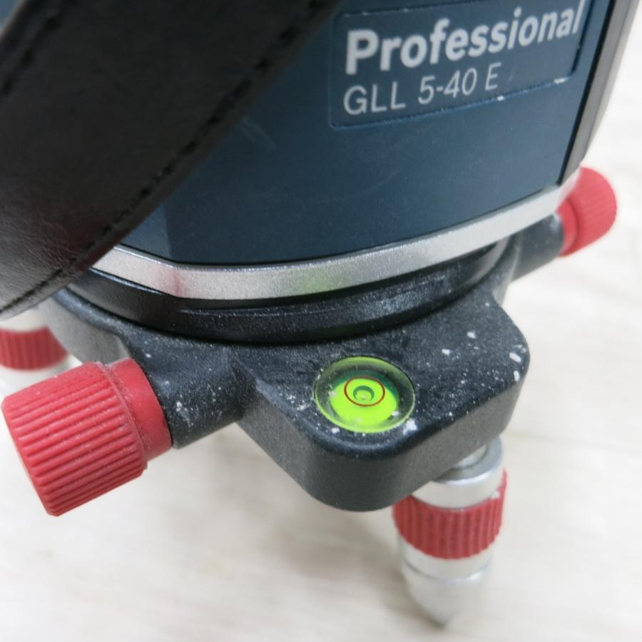 送料無料] ◇ボッシュ 電子整準方式 レーザー 墨出し器 GLL5-40E 受光 