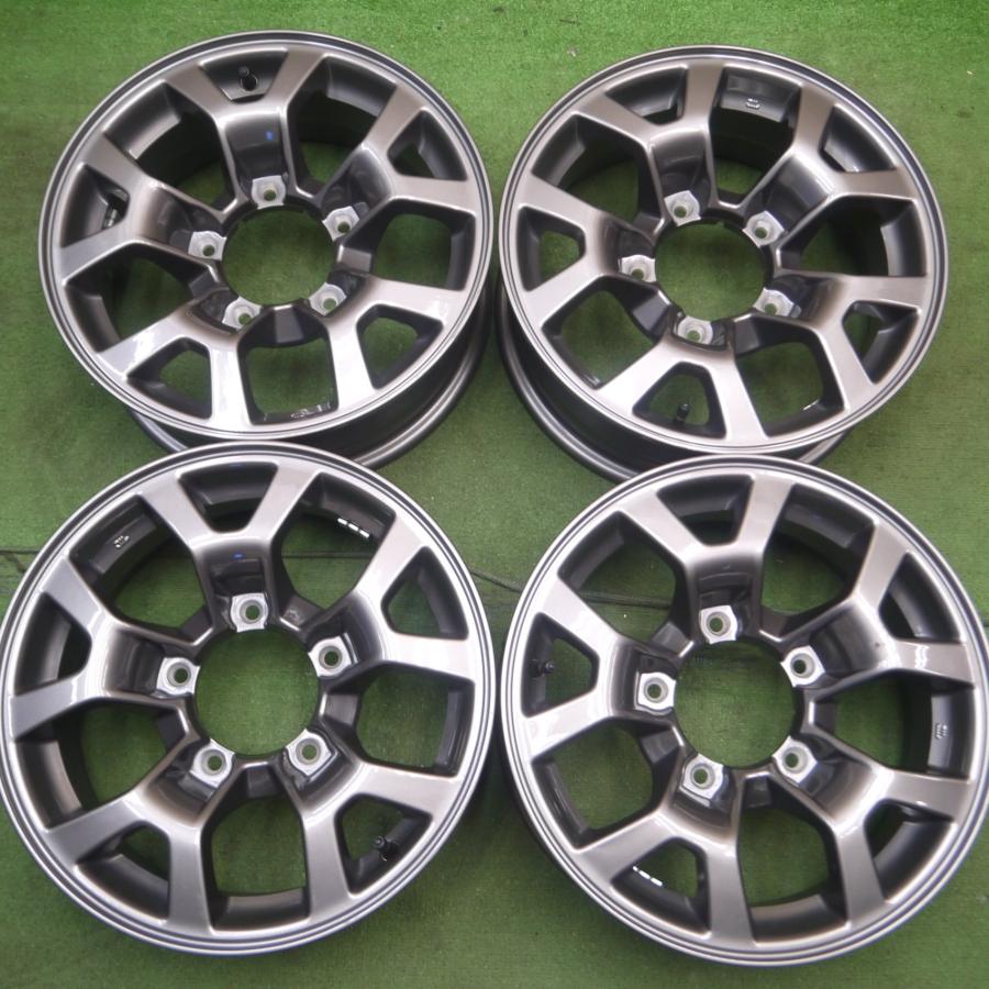 *送料無料* 新車外し★スズキ ジムニー シエラ 純正 ホイール 15インチ 15×5.5J PCD139.7/5H★4070801Hホ ...