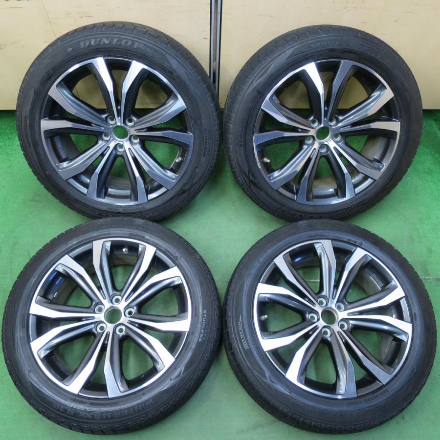 【DUNLOP SJ8+ 235/55R20】スタッドレス【LEXUS RX バージョンL 純正ホイール 20インチ 8J5HPCD114.3+30】22年製 空気圧センサー (STC032) センサー付！キレイ☆レクサス RX バージョンL 純正 235/55R20