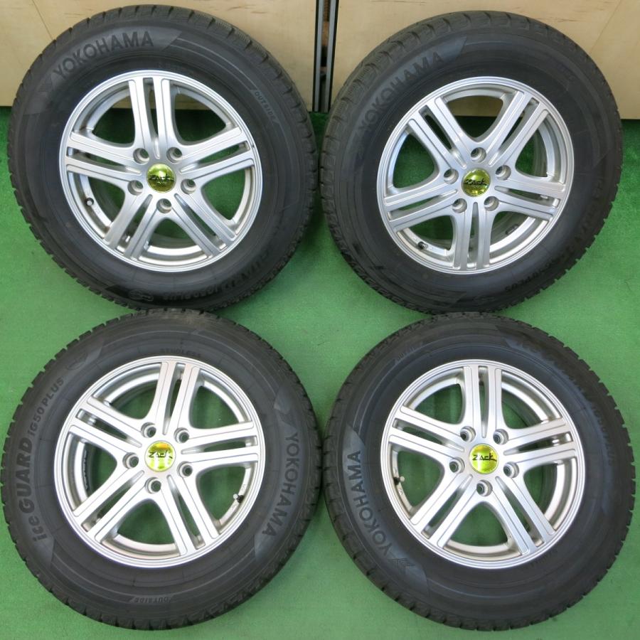 送料無料* バリ溝！9分☆スタッドレス 205/65R15 ヨコハマ アイス 