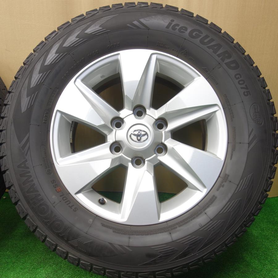 バリ溝！キレイ！9分☆トヨタ 150系 ランクル プラド 純正 265/65R17