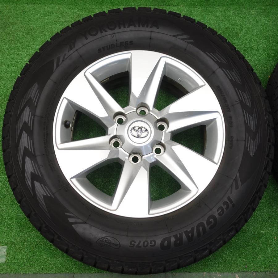 バリ溝！キレイ！9分☆トヨタ 150系 ランクル プラド 純正 265/65R17