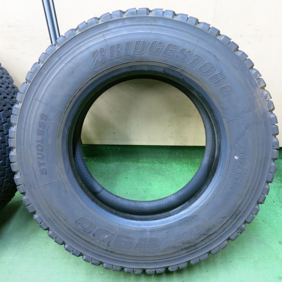 バリ溝！24年！9.5分☆トラック タイヤ 265/70R19.5 140/138J