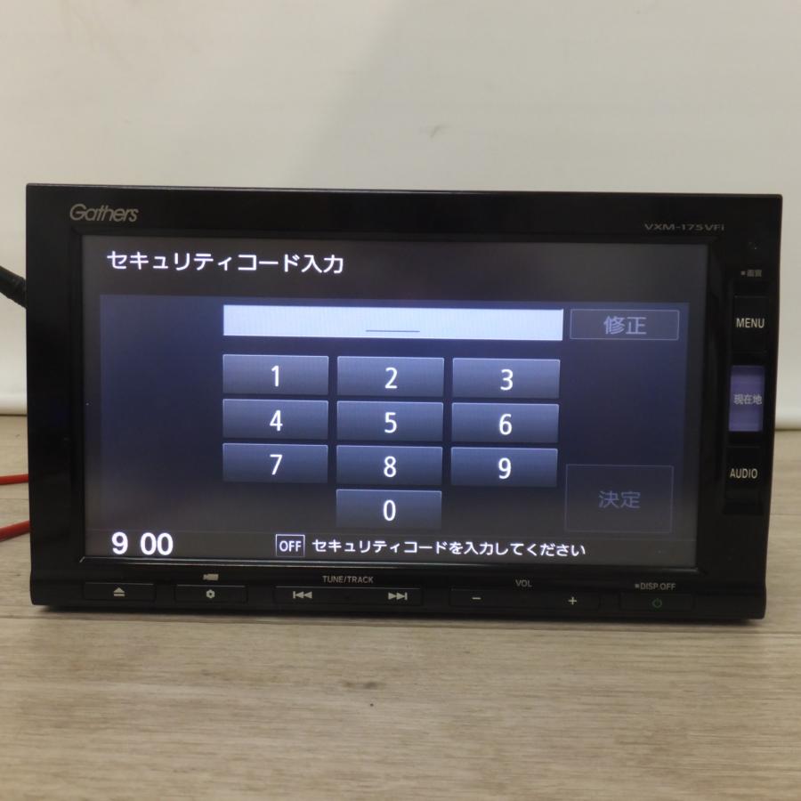 カ－ナビゲ－ションGathersVXM-175VFI08A40-5W0-420 送料無料] ジャンク☆パナソニック製 ホンダ 純正 スタンダード