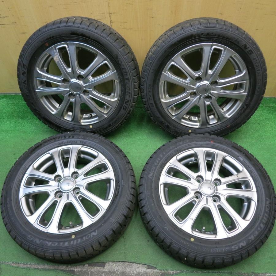 タイヤほぼ未使用！24年☆スタッドレス 155/65R14 オートバックス 
