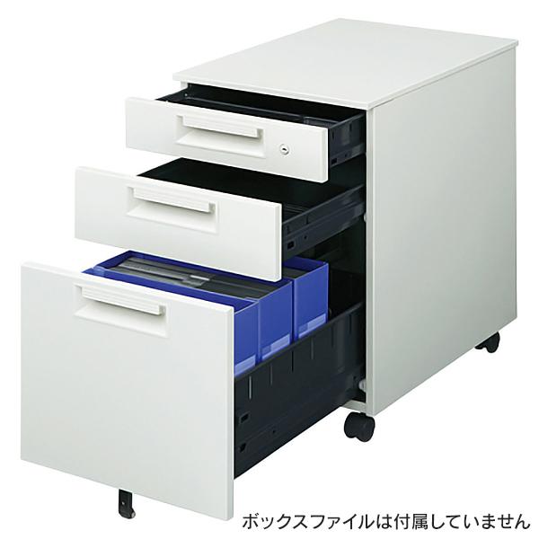 PLUS（プラス） 設置迄 JSシリーズ サイドキャビネット3段 W396×D577 