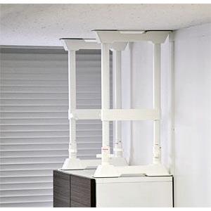地震対策 家具転倒防止伸縮棒M(2本入) 対応高さ45cm〜70cm Garage SP-45W|garage-murabi|02