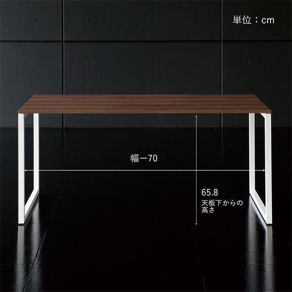 Garage fantoni GXデスク GX-167H 白木 ホワイト脚 436419 W1600×D700×H720mm オフィス家具 高級 エグゼクティブデスク ワークデスク (イタリア製)の画像
