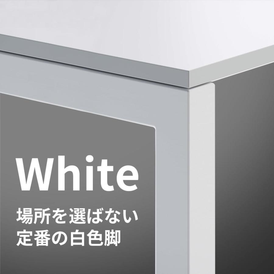 Garage fantoni GXデスク GX-168HJ 黒 ホワイト脚 436492 W1600×D800×H620-820mm 高さ調節脚 高級 エグゼクティブデスク （イタリア製）｜garage-murabi｜03