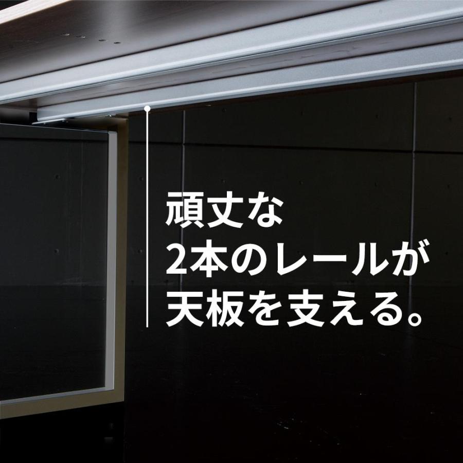 組立設置迄 Garage fantoni GX L字型デスク GX-1482L-L 黒 ホワイト脚 436513 W1400×D1700×H720mm 大型 高級 テーブル（イタリア製）_3
