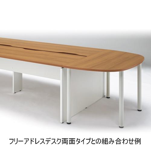 b-Foret H720タイプ 木製エンドテーブル W1200×D700mm ホワイト BF2-127TE W4｜garage-murabi｜02