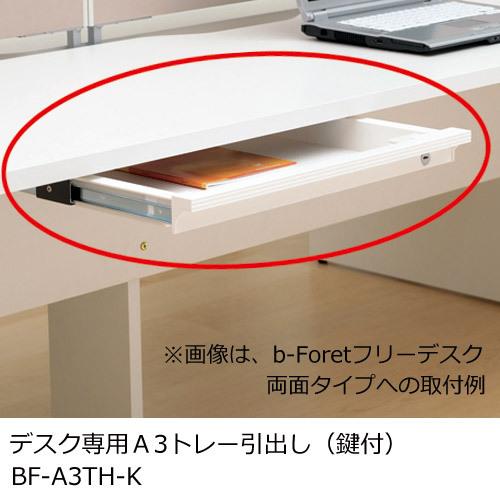 PLUS（プラス） b-Foret H720タイプ 木製フリーデスク W2400×D600mm 