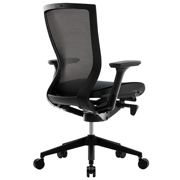 T50air エグゼクティブ チェア 可動肘付き ブラック CHXRF6100RAZ2D6B エアスキンメッシュ FURSYS社(個人様お届け可能商品)_1