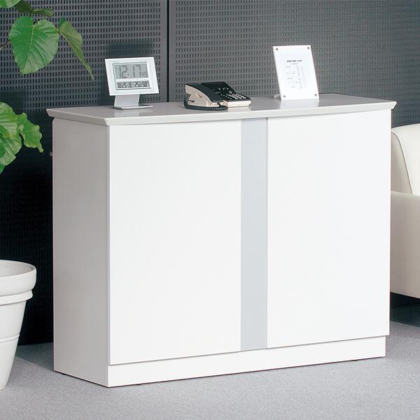 無人受付カウンター ハイカウンター W10 ホワイトとホワイトメープル おしゃれな受付カウンター 事務所用受付カウンター Con1 1 Con1 1 ムラカミビジネス 特選工房 通販 Yahoo ショッピング