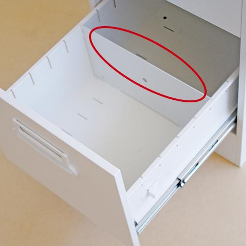 QUEST ファイリングキャビネット 専用仕切板 A4判用 4枚セット QE-N-SI-A4 J868832