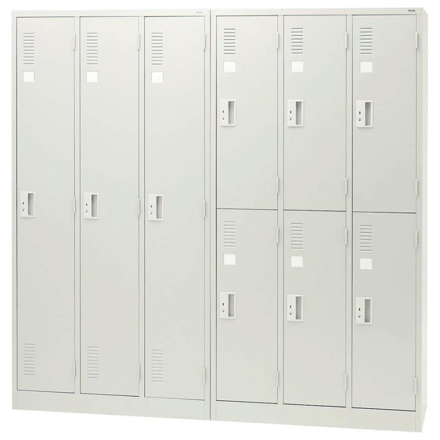 PLUS（プラス） (設置迄無料)LKシリーズ ロッカー 4人用 [ダイヤル錠